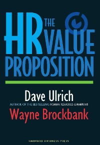 Cover The HR Value Proposition