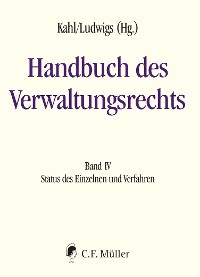 Cover Handbuch des Verwaltungsrechts