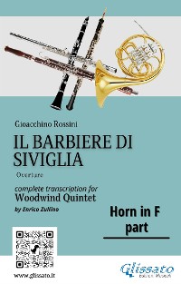 Cover French Horn in F part "Il Barbiere di Siviglia" for woodwind quintet