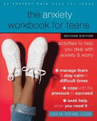 Cover Anxiety Workbook for Teens