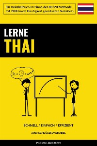 Cover Lerne Thai - Schnell / Einfach / Effizient