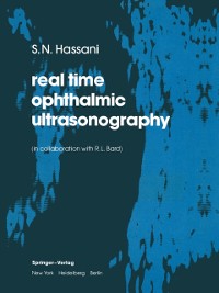 Cover real time opthalmic ultrasonography