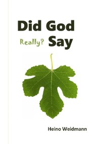 Cover Did God Really? Say