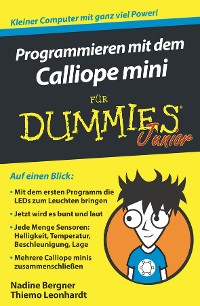 Cover Programmieren mit dem Calliope mini für Dummies Junior
