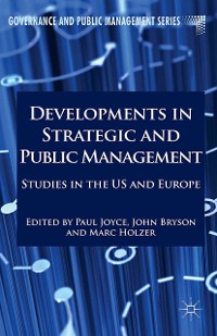 Cover Developments in Strategic and Public Management