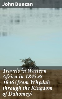 Cover Travels in Western Africa in 1845 & 1846 (from Whydah through the Kingdom of Dahomey)