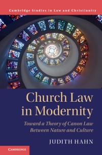 Cover Church Law in Modernity