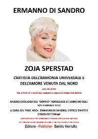 Cover Zoja Sperstad  L’artista dell'armonia universale e dell'amore venuta dal Nord