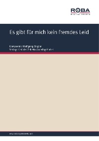 Cover Es gibt für mich kein fremdes Leid