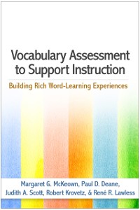 Cover Vocabulary Assessment to Support Instruction