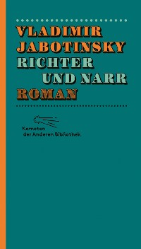 Cover Richter und Narr