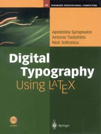 Cover Digital Typography Using LaTeX