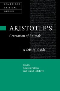 Cover Aristotle's Generation of Animals