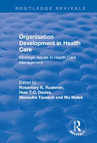 Cover Organisation Development in Health Care
