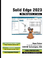 Cover Solid Edge 2023 for Designers, 20th Edition