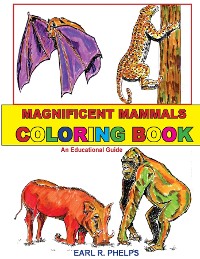 Cover Magnificent Mammals Coloring Book