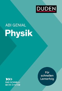 Cover Abi genial Physik: Das Schnell-Merk-System