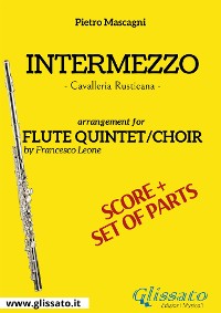 Cover Intermezzo - Flute quintet/choir score & parts
