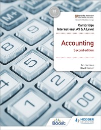 Cover Cambridge International AS and A Level Accounting Second Edition