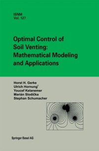 Cover Optimal Control of Soil Venting: Mathematical Modeling and Applications