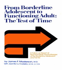 Cover From Borderline Adolescent to Functioning Adult