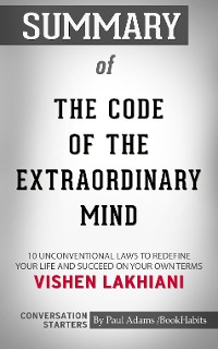 Cover Summary of The Code of the Extraordinary Mind