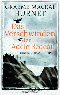 Cover Das Verschwinden der Adèle Bedeau