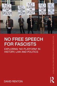 Cover No Free Speech for Fascists