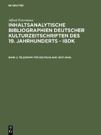 Cover Telegraph für Deutschland (1837–1848)