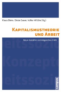 Cover Kapitalismustheorie und Arbeit