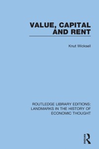 Cover Value, Capital and Rent
