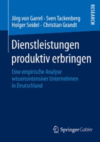 Cover Dienstleistungen produktiv erbringen