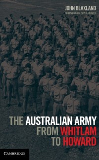 Cover Australian Army from Whitlam to Howard