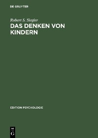 Cover Das Denken von Kindern