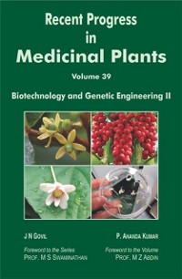 Cover Recent Progress In Medicinal Plants  (Biotechnology And Genetic Engineering Part-II)