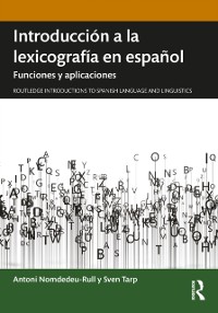Cover Introducción a la lexicografía en español