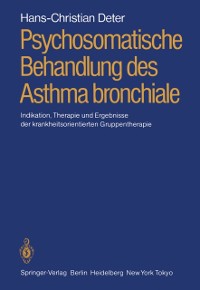 Cover Psychosomatische Behandlung des Asthma bronchiale