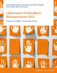 Cover Länderreport Frühkindliche Bildungssysteme 2021