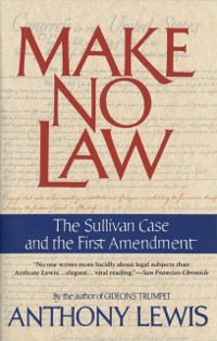 Cover Make No Law