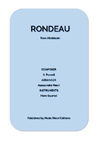 Cover RONDEAU from Abdelazer by H. Purcell