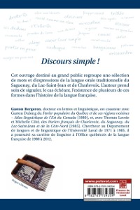 Cover Discours simple !