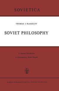 Cover Soviet Philosophy