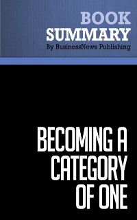 Cover Summary: Becoming a Category of One  Joe Calloway