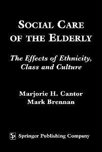 Cover Social Care of the Elderly