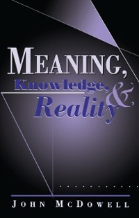 Cover Meaning, Knowledge, and Reality