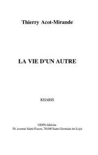 Cover La vie dun autre