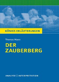 Cover Der Zauberberg. Königs Erläuterungen.
