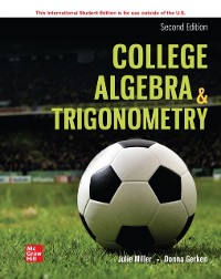 Cover College Algebra & Trigonometry ISE