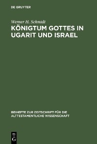Cover Königtum Gottes in Ugarit und Israel