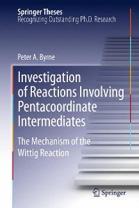 Cover Investigation of Reactions Involving Pentacoordinate Intermediates